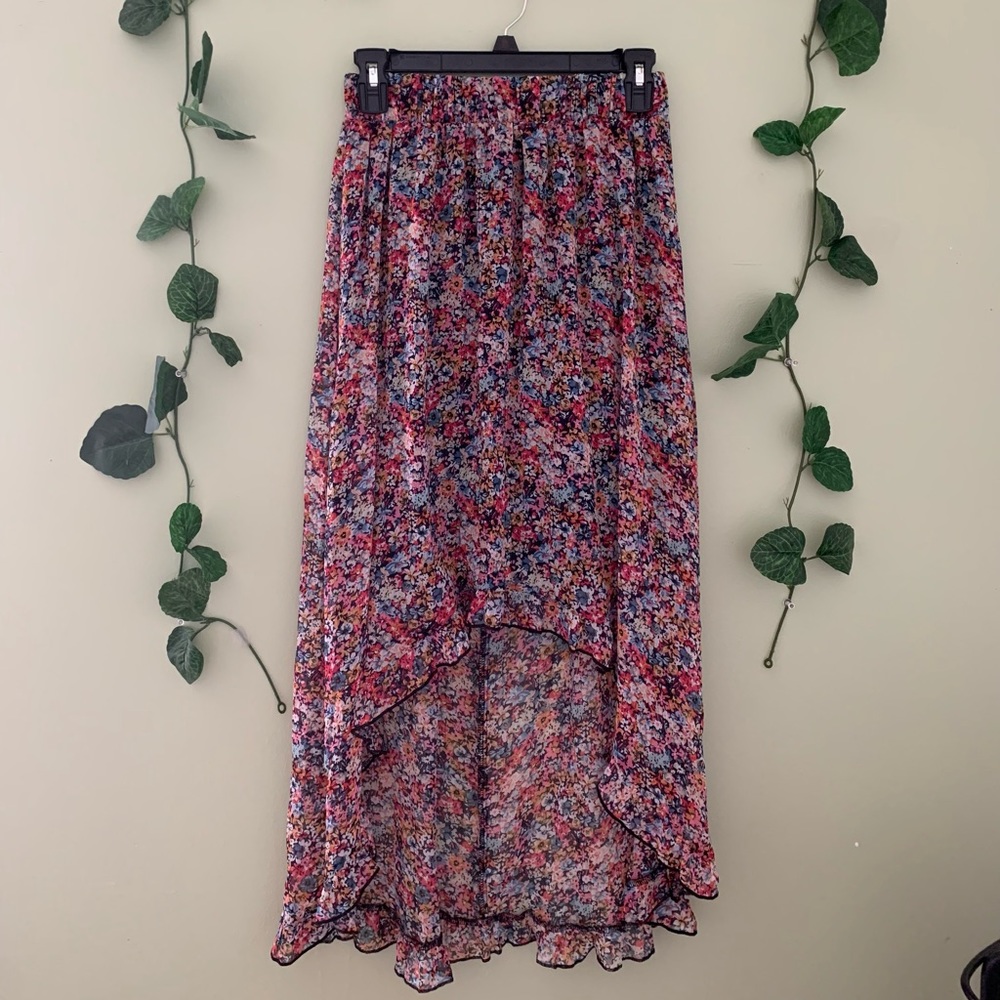 Floral skirt (tailed)